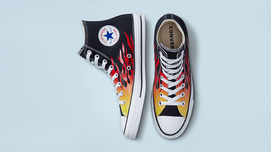 Converse Chuck Taylor Archive Flame High Black | Where To Buy | 171130C ...