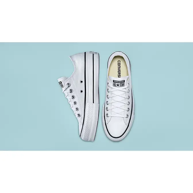 Converse Chuck Taylor Lift Platform Canvas Low White | Where To Buy ...