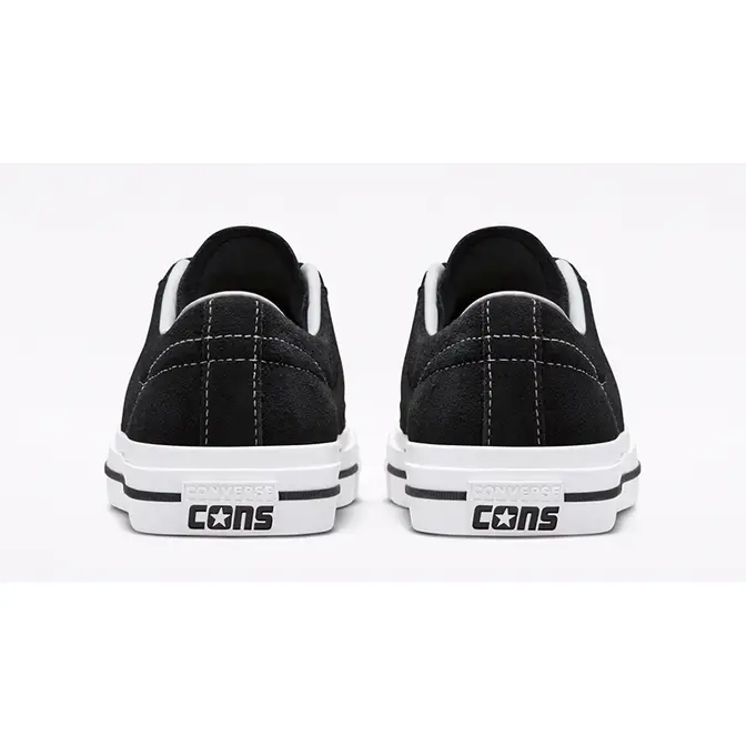 Converse CONS One Star Pro Suede Black 171327C Back
