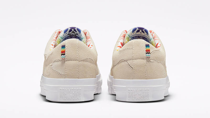 Converse One Star Pride Low Egret A02270C Back