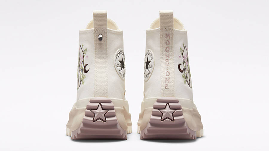 Converse Run Star Hike Embroidered Crystals Platform High White Where