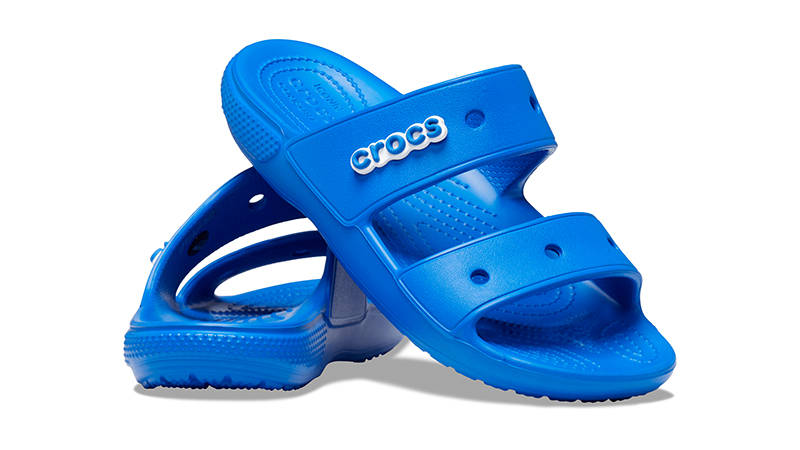 Crocs Classic Sandal Blue Bolt 206761-4KZ Front