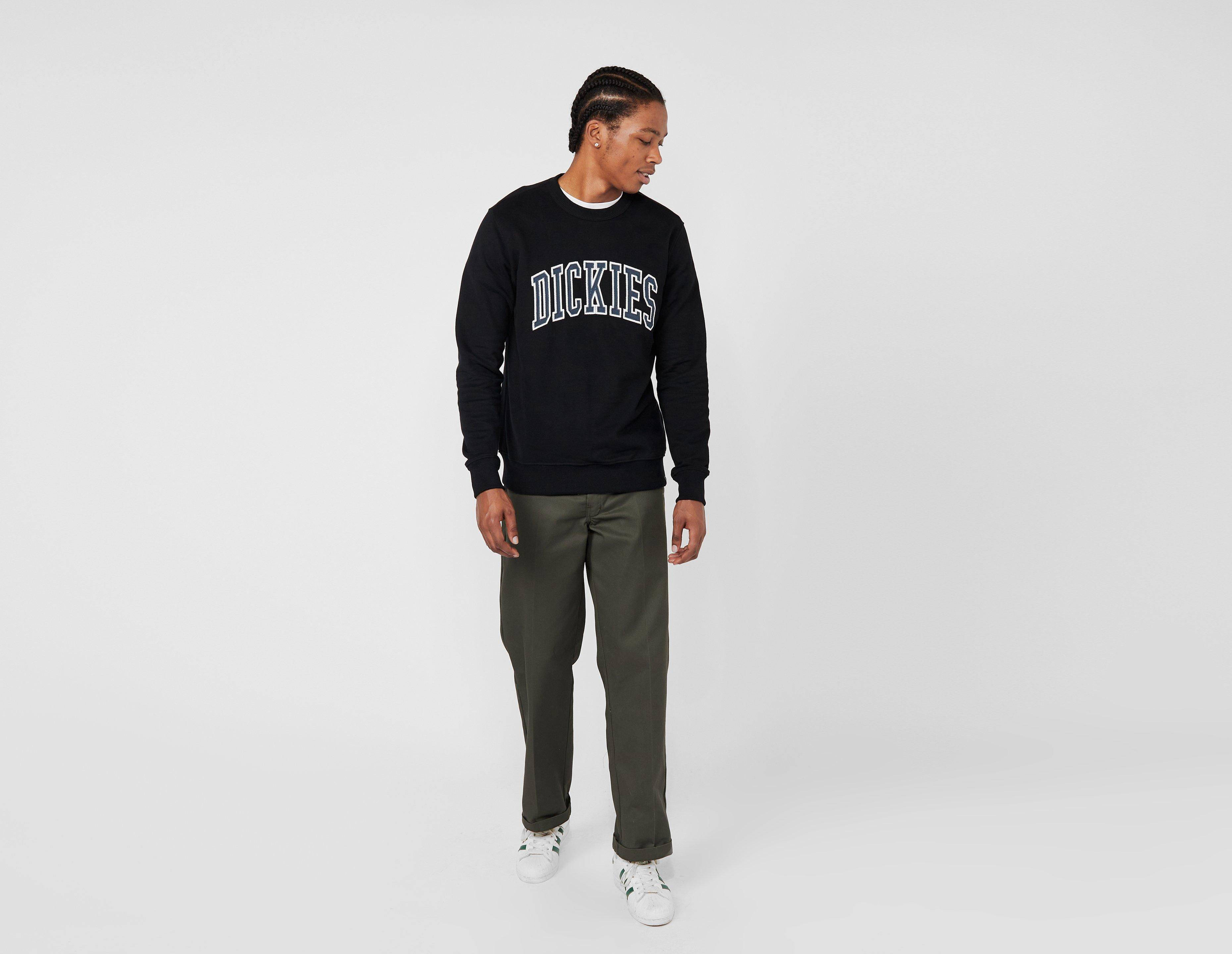 Dickies Aitkin Sweatshirt Black Full Image Front