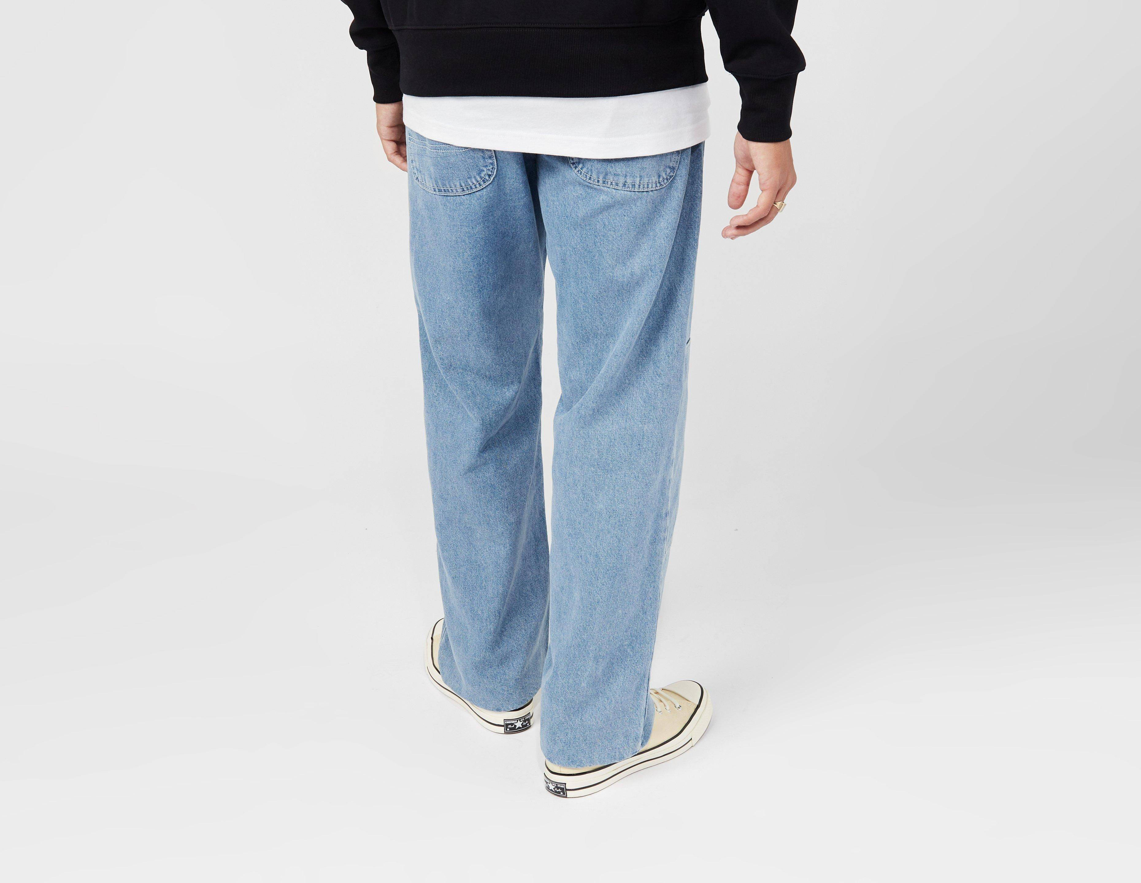 Dickies Double Knee Denim Jeans Blue Backside