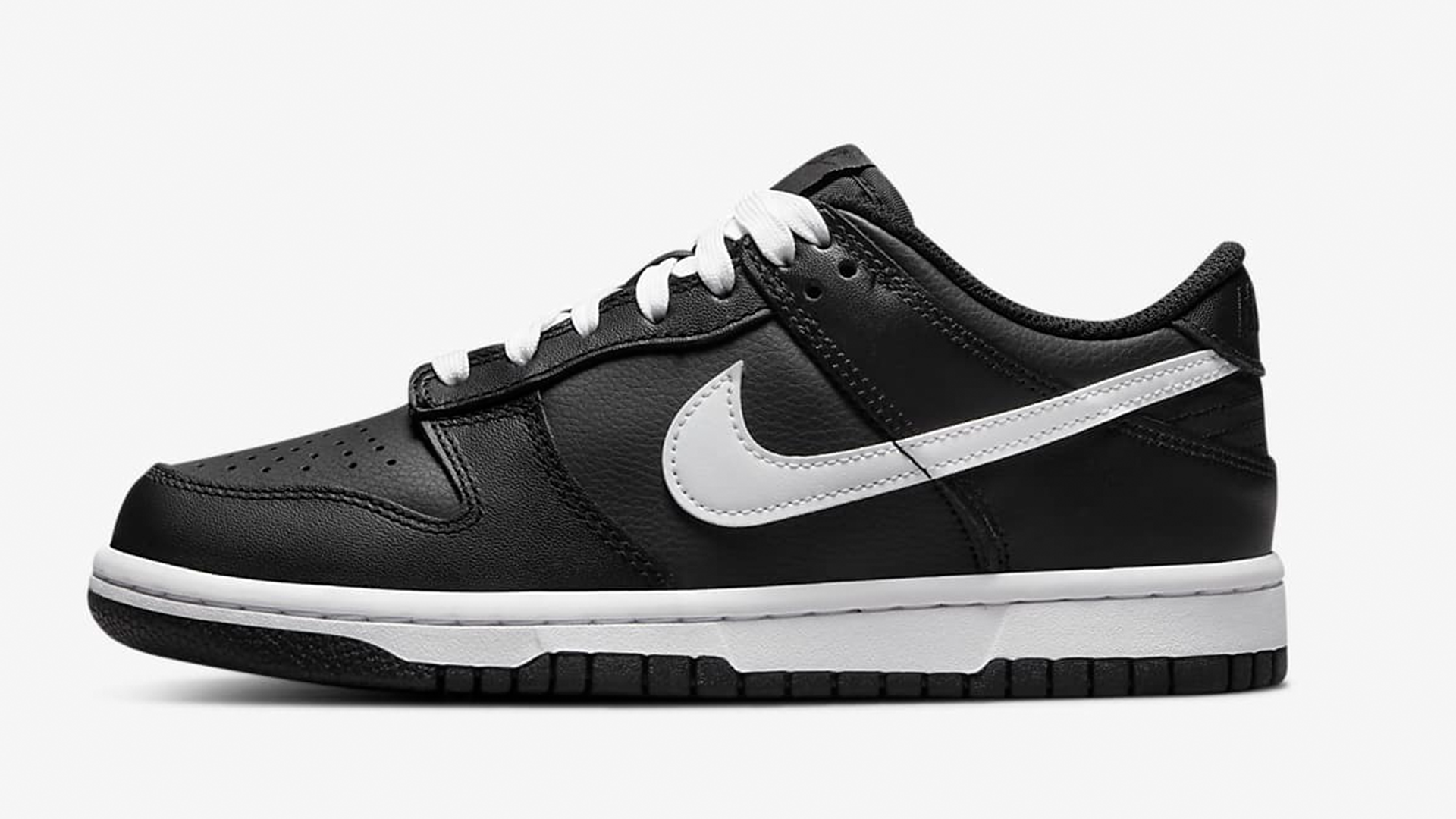Nike Dunk Low GS Black White