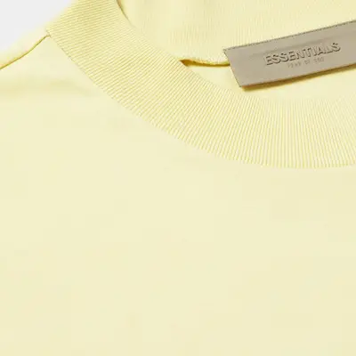 hooded feather down jacket Logo-Flocked Cotton T-Shirt Canary Detail 2