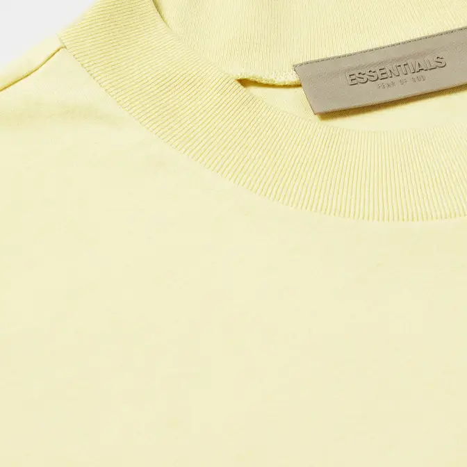 Fear of God ESSENTIALS Logo-Flocked Cotton T-Shirt | Where To Buy