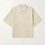 Coats & Jackets on Sale Logo Flocked Shell Shirt Smoke