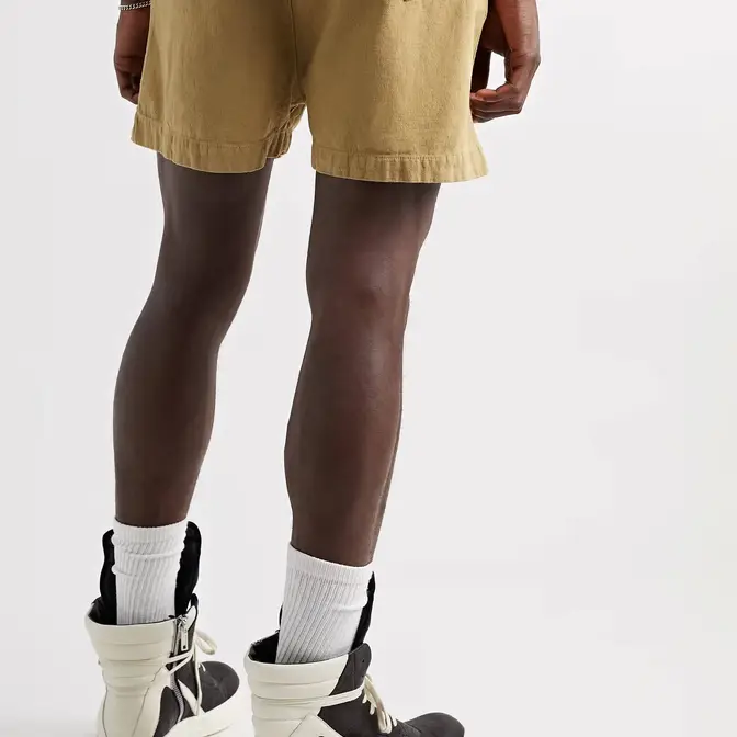 Straight-Leg Logo-Print Cotton-Jersey Shorts