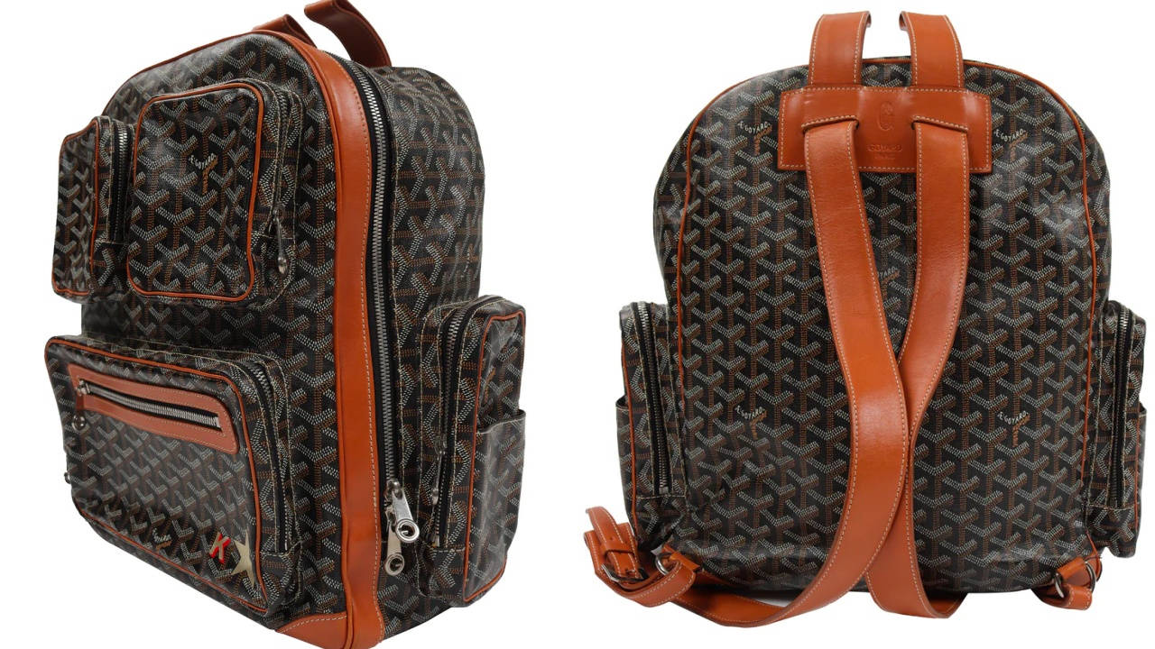 Kanye West's 1 of 1 Goyard Robot Face Backpack snapped up for a whopping  $55,000 - Luxurylaunches
