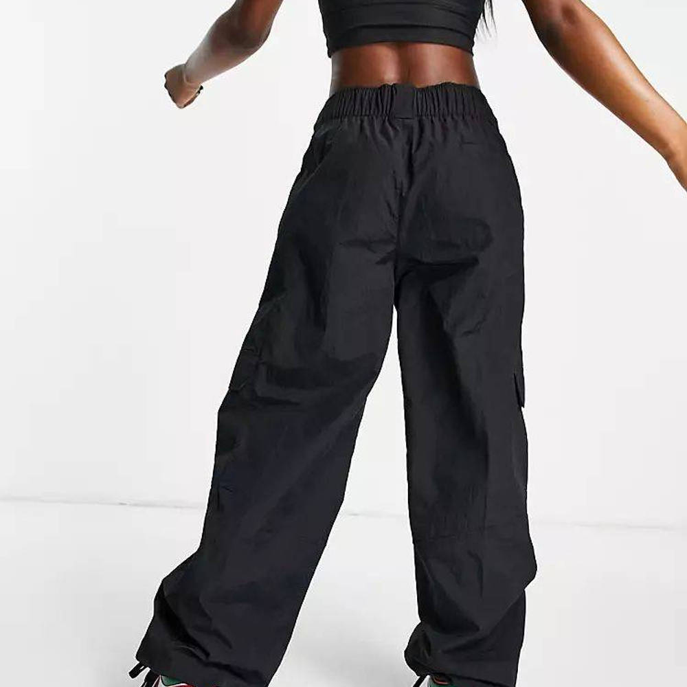 Jordan Essential Parachute Cargo Trousers Black The Sole Supplier
