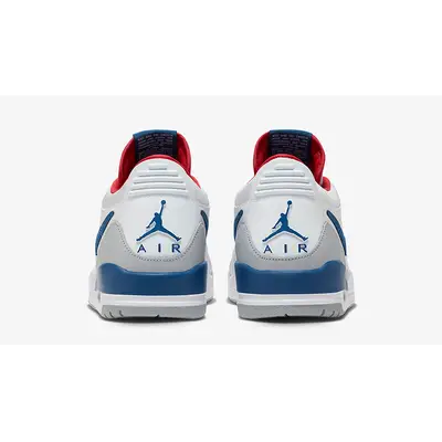 Your First Look at Nikes Fuzzy Air tech air Jordan 1 High "Panda" Low True Blue CD7069-104 Back