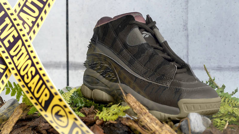 Jurassic World x Reebok Answer DMX Giganotosaurus Front