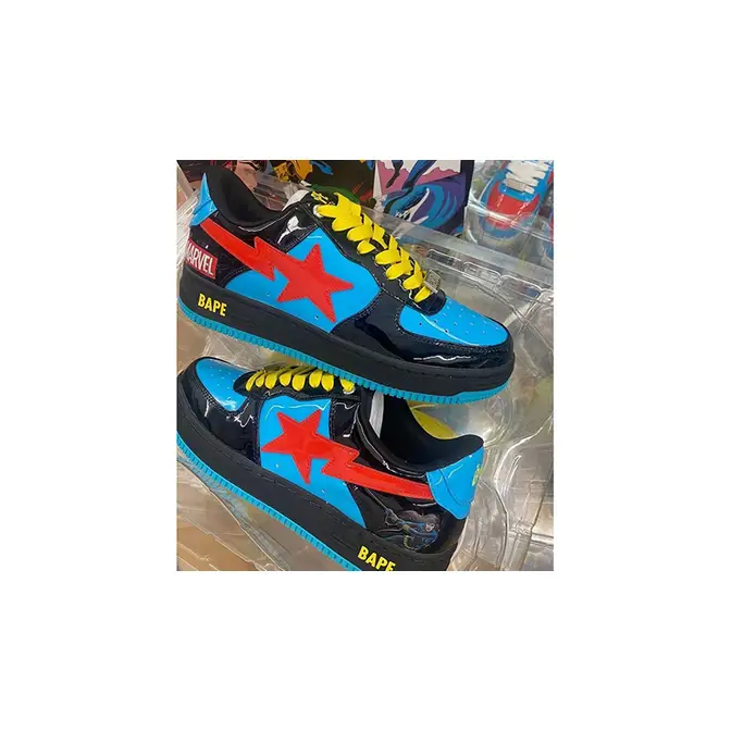 Marvel x A BATHING APE BAPESTA Black Widow | Where To Buy | Rs01Shops