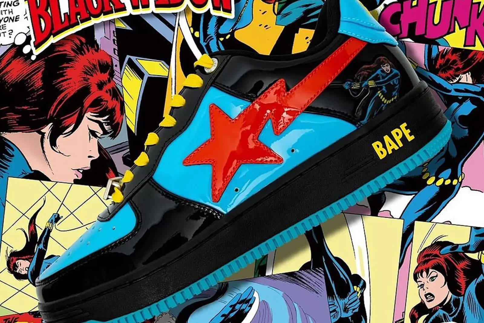 Marvel x BAPE Black Widow