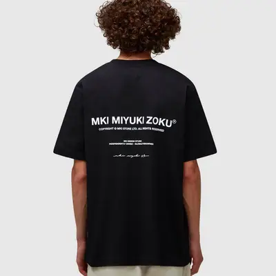 MKI Miyuki Zoku Design Studio T-shirt Black Backside