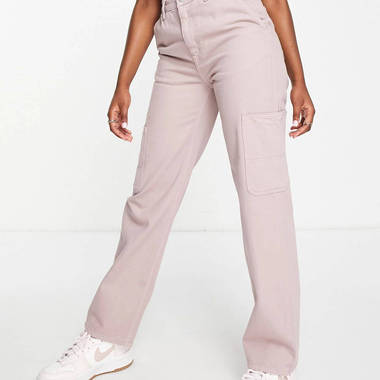 Monki Co-ord Cotton Workwear Jeans