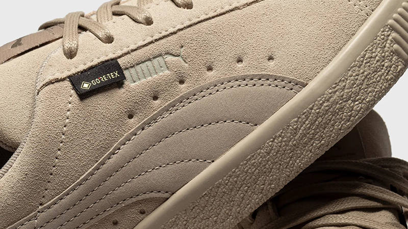 Nanamica x PUMA Suede VTG Gore-Tex Beige Detail