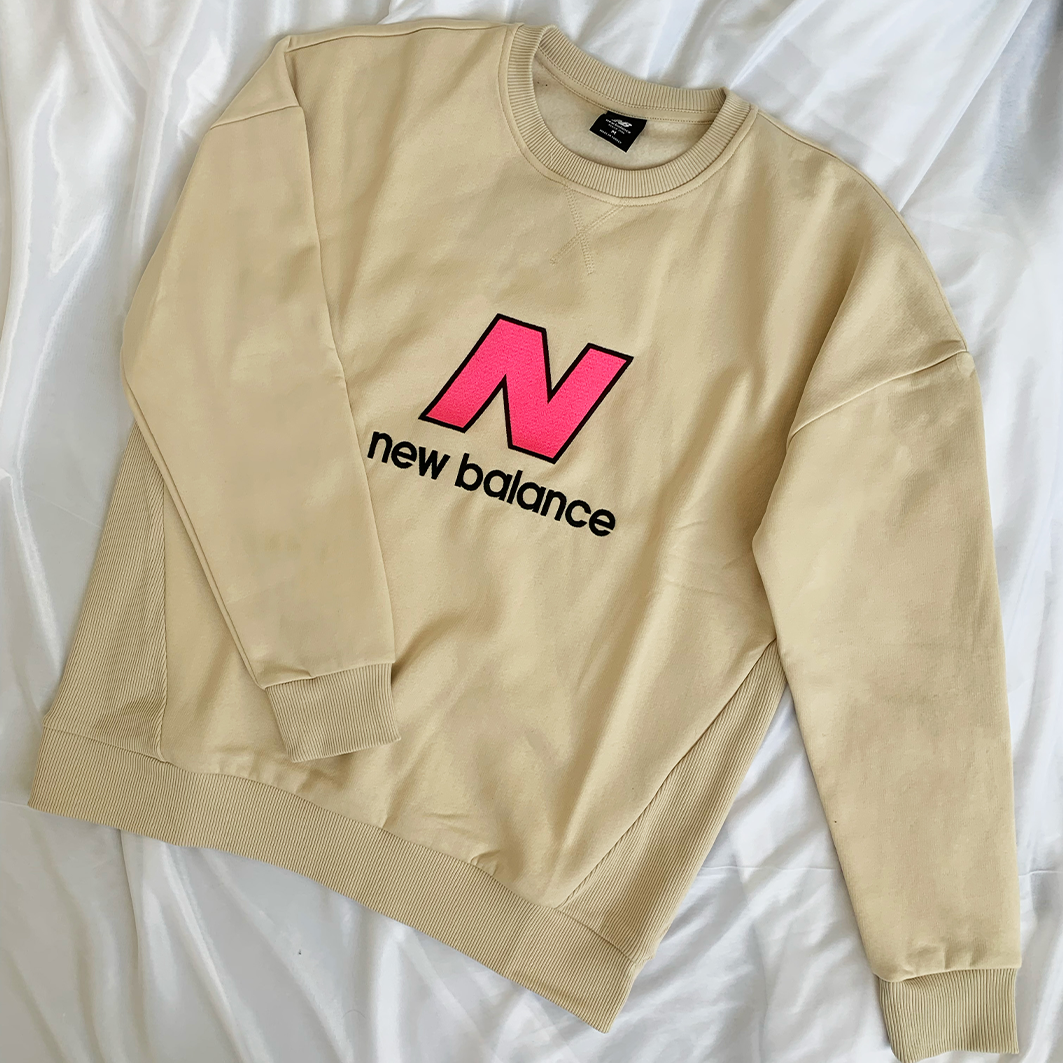 New Balance Sweatshirt Cream