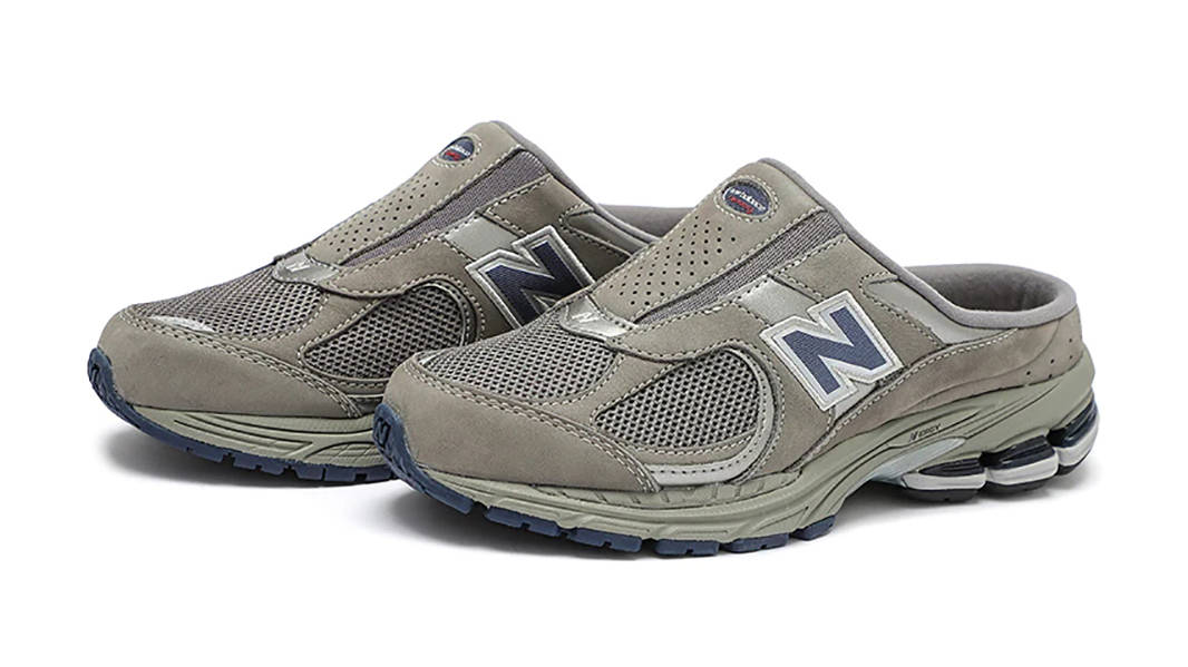 New Balance 2002R Mule Light Grey M2002RMX Side