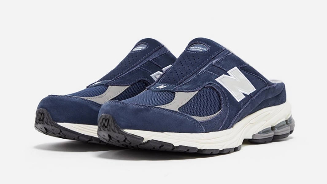 New Balance 2002R Mule NavyFront