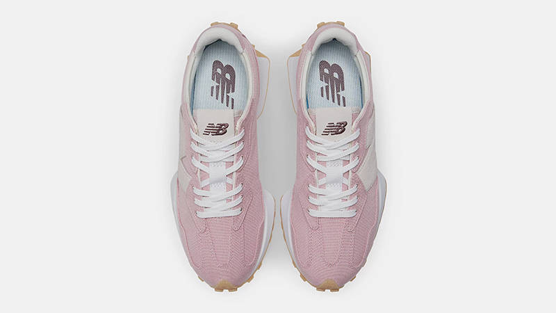 New Balance 327 Pink Beige White WS327UC Top