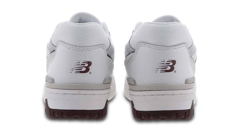 New Balance 550 Summer Fog Burgundy Back