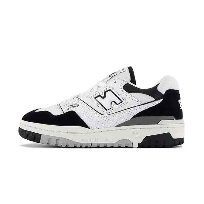 New Balance 550 White Black Grey | Where To Buy | BB550NCA | The Sole ...