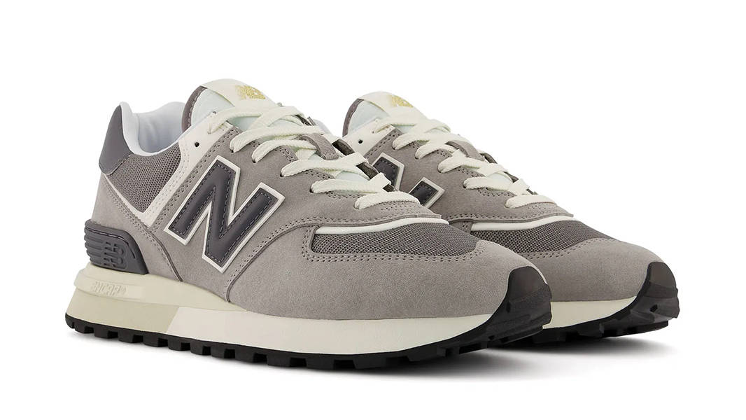 New Balance 574 Grey Black U574LGT1 Side