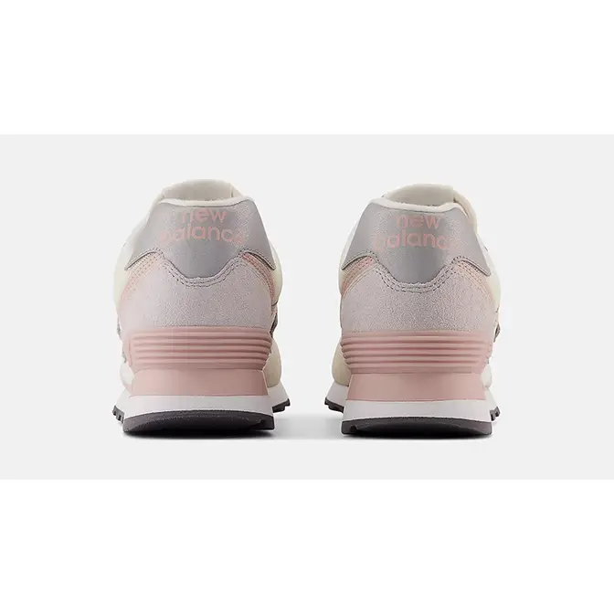 New Balance 574 Pastel Pink Grey WL574RU2 Back
