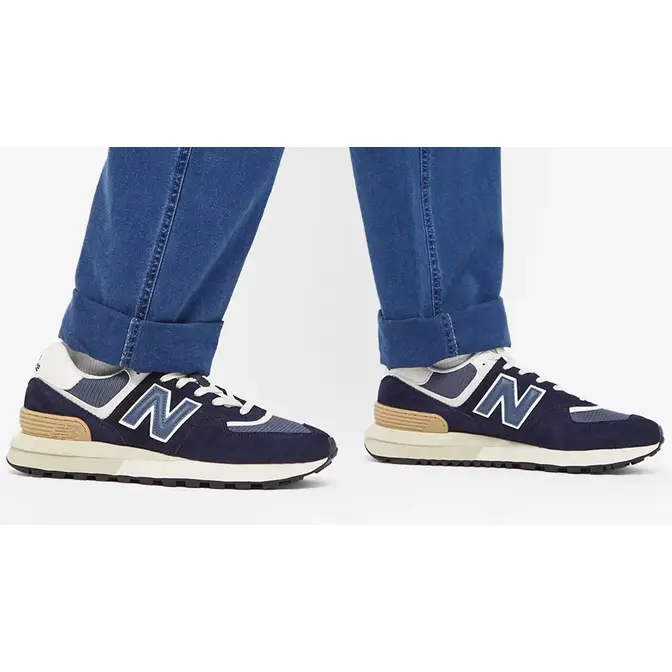 New Balance 574 Legacy Suede Navy | Where To Buy | U574LGBB | The