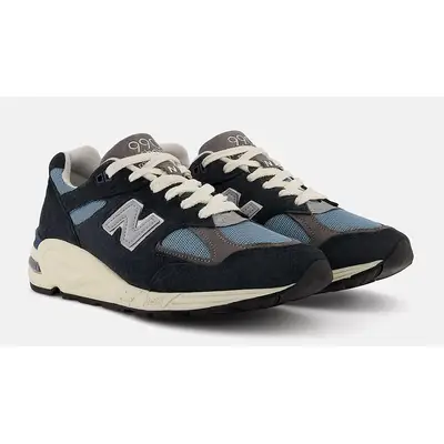 New Balance 990v2 Made In USA Navy Castlerock | Where To Buy | M990TB2 ...