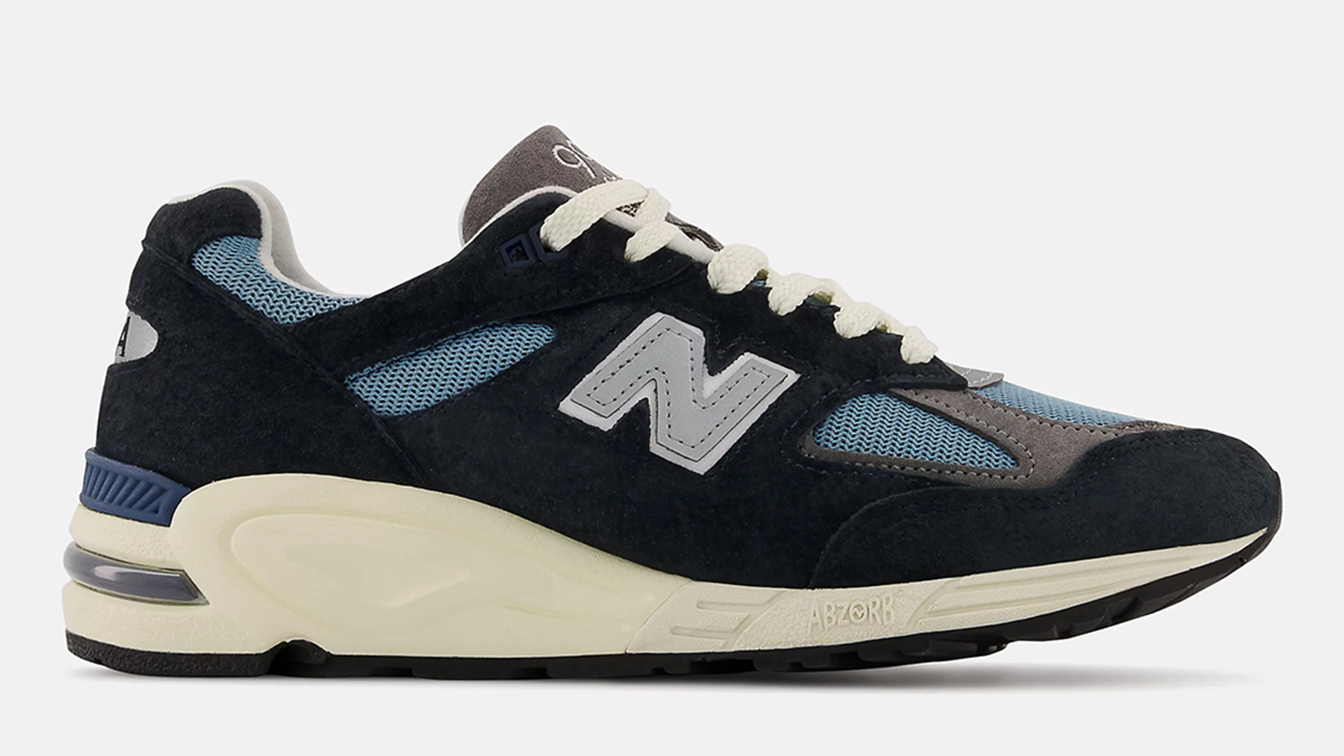 New Balance 990v2 Made In USA Navy Castlerock