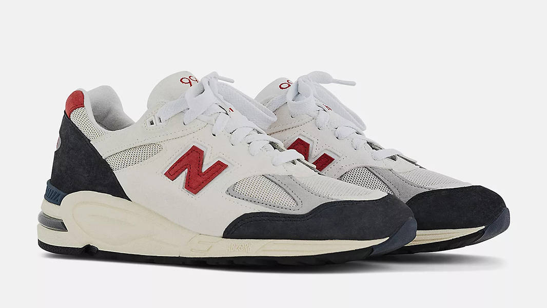 New Balance 990v2 Made in USA Navy Sea Salt Where To Buy M990TA2