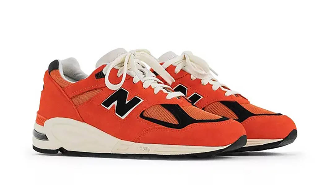 New Balance 990v2 Made in USA Orange M990AI2 Side