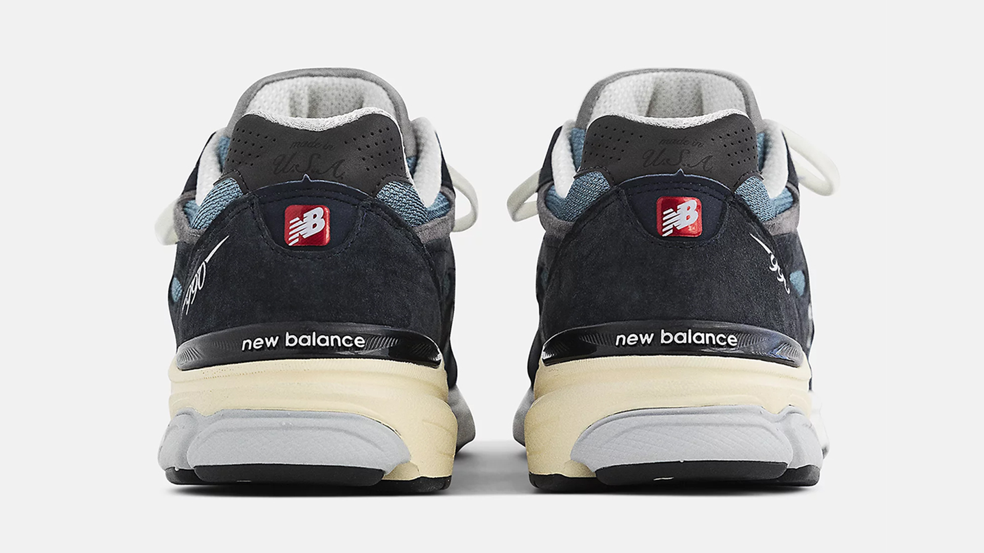 New Balance 990v3 Made In USA Navy Castlerock M990TB2