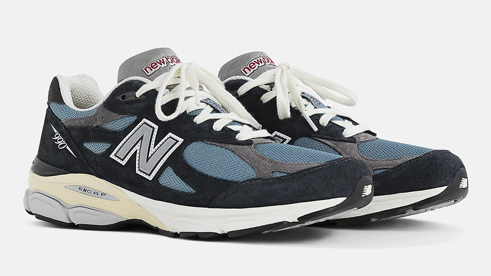 New Balance 990v3 Made In USA Navy Castlerock