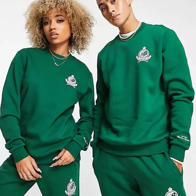 New balance green sweatshirt sale