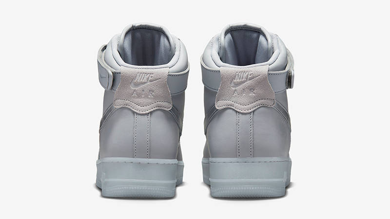 Nike Air Force 1 High Grey Metallic Silver DZ5428-001 Back