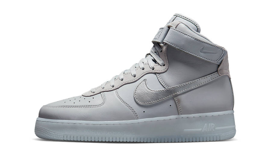 air force 1 high silver