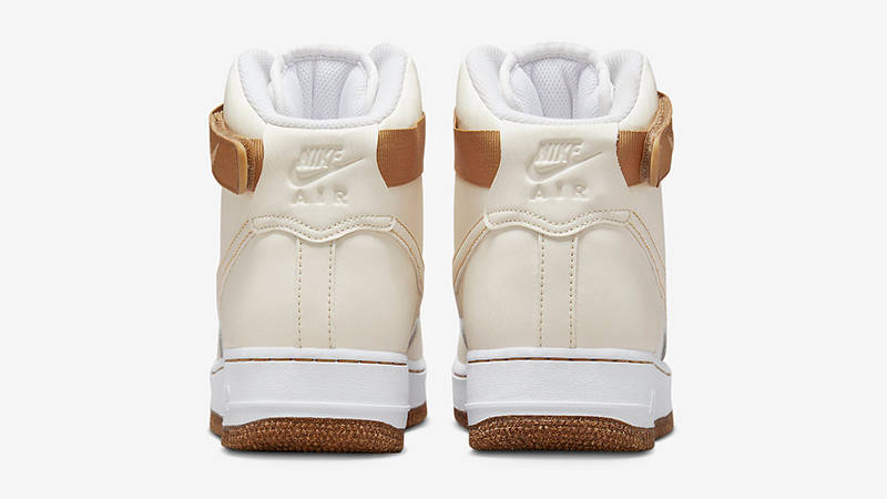 Nike Air Force 1 High Inspected By Swoosh Phantom Gold DX4980-001 Back
