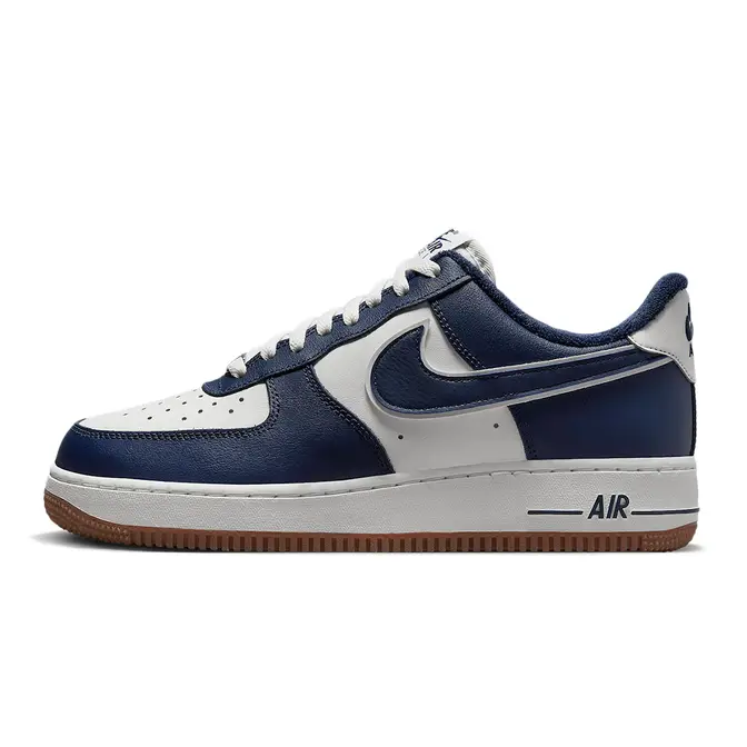 Nike Air Force 1 Low College Pack Navy Gum | Where To Buy | DQ7659-101 ...