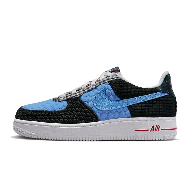 Nike Air Force 1 Low GS Multi Material Black | Where To Buy | DZ5302 ...