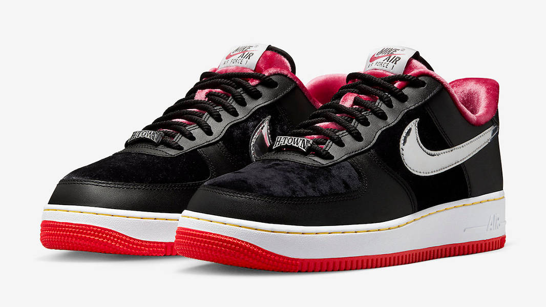 Nike Air Force 1 Low H-Town Black Silver DZ5427-001