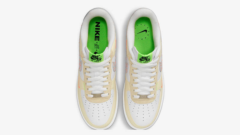 Nike Air Force 1 Low Just Stitch It Cream FB1852-111 Top