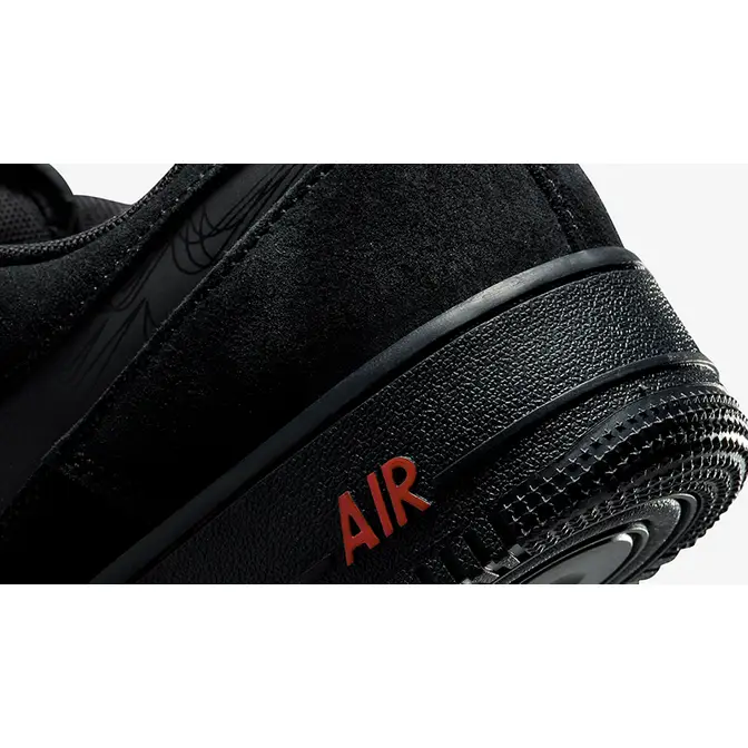 rit Philadelphia doel Nike Air Force 1 Low Reflective Black Orange | Where To Buy | DZ4514-001 |  The Sole Supplier