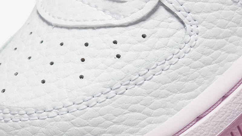 Nike Air Force 1 Low Toddler White Pink CZ1691-107 Detail