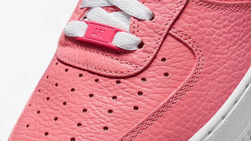 Nike Air Force 1 Low Tumbled Pink DZ4861-600 Detail