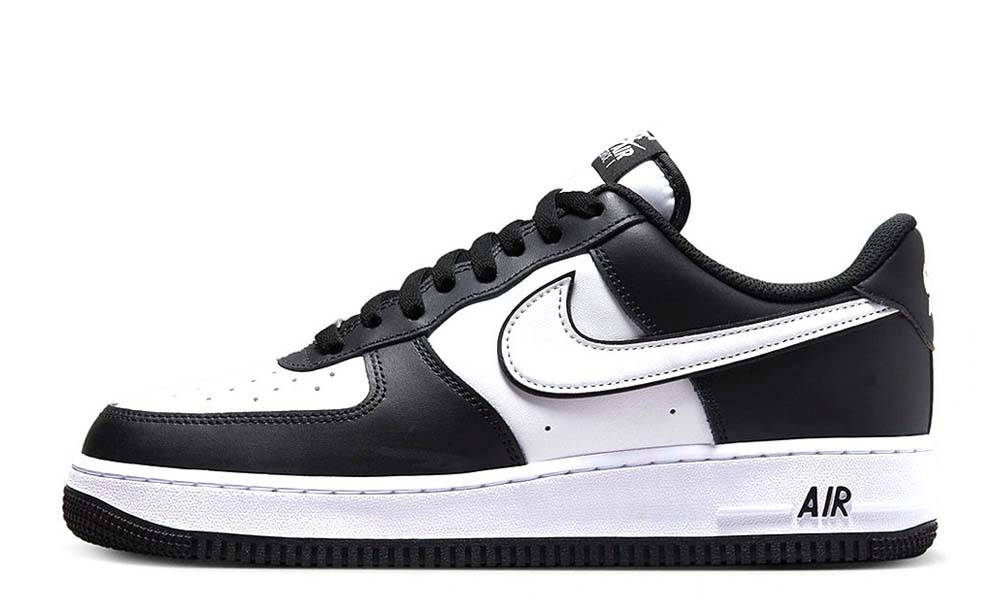 white air force 1 with black