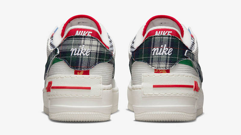 Nike Air Force 1 Shadow Multi Material White DZ5193-100 Back